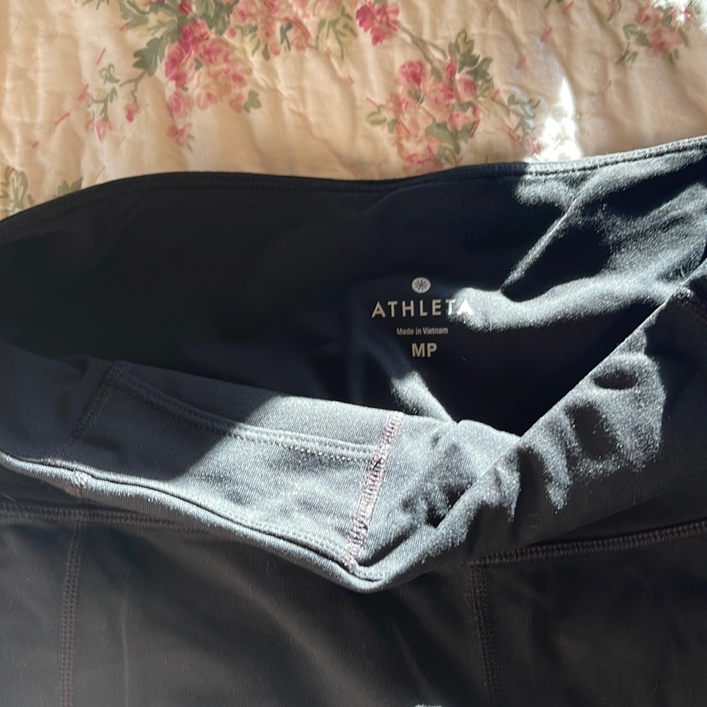 athleta leggings size M Petite